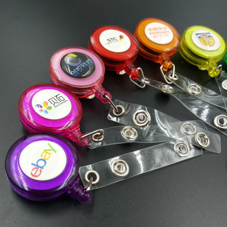 Plastic Retractable Badge Wheel